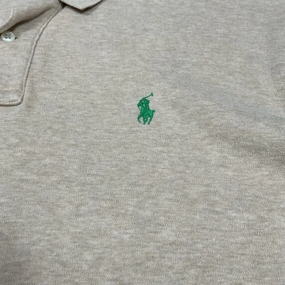 Vintage Polo‎ Ralph Lauren Polo Shirt Mens Large Pony Logo Green Made In USA 90s